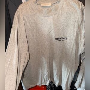 Essentials (Fear of God) Long Sleeve (Dark Oatmeal)